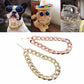 Fashionable Gold Pet Chain Necklace