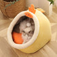 Sweet Cat Bed Warm Pet Basket