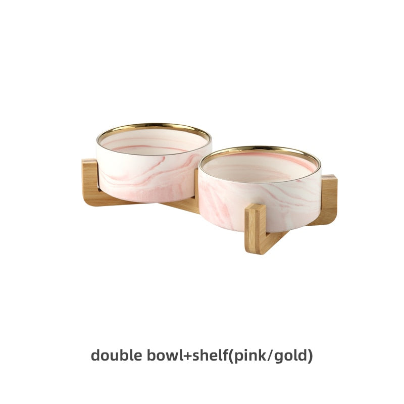 Ceramic Double Bowl