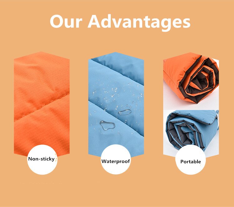 Waterproof bite resistant dog mat pad pet kennel large dog Cushions bed for large dog outdoor easy clean dog sleeping mat